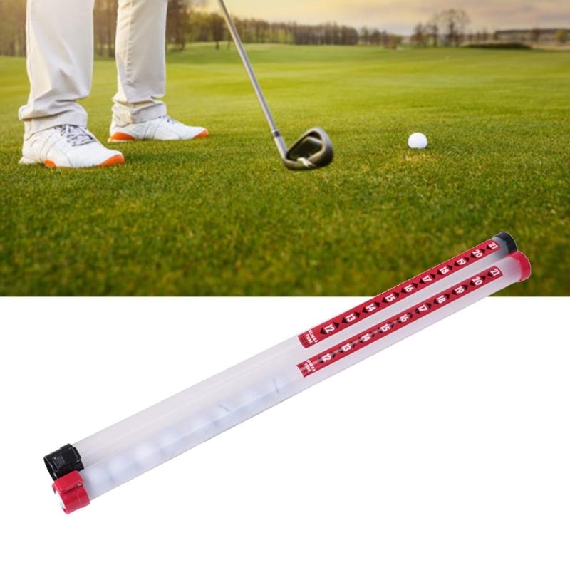 Golf Ball Retrievers Plastic Tube Professional Pickers Clear Golf Ball Pickers Tube Golf Ball Pickup Tool Durable