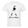 White Johnnie Walker Whisky Casual Tshirt Korean Style Sweet Cool Faderesistant Shirt