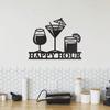 Weathered Metal Bar Sign for Wall Art Rustic Pub Decor Man Cave Vintage Tin Plaque for Home Bar Patio Garage Basement Gaming Room Unique Gift