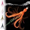 Soft Silicone Squid Skirt Lure 10.5CM Slow Jigging Assist Hook Glow Trolling Bait Saltwater Sea Pesca Fishing Bait
