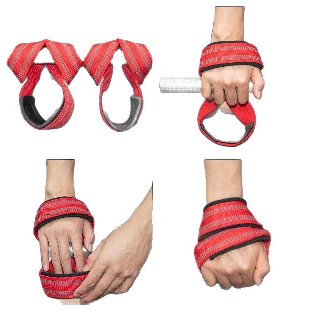 8 Shaped Fitness Lifting Straps Anti slip Wrist Support Gym Training Wrist Straps Figure