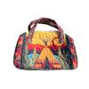 3D Quilted Travel Duffel Bag with Car Design Lightweight Portable Handheld Luggage Bag for Weekend Trips and Gym Use 16x8x8 Inches