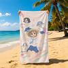 Anime N-Nichijous Towel Towel Soft Pool Gift For Travel Gym Shower Cool Camping Quick Dry Sports Large Beach Towel