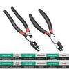 Multi-Function Use Sliding Tooth Screw Pliers For Screw Removal Rusty Wire and Carp Pliers with Non-Slip Jaws
