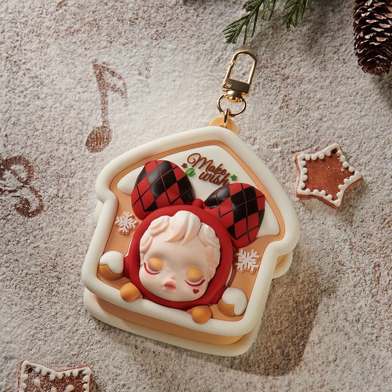 New POP MART SKULLPANDA Wish Time Collection Earphone Case Trend Based Products PPMT-2411-0006