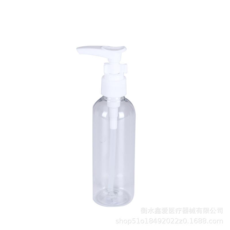 In Stock: 50/60/80/100/120ml Press Clip Pump Plastic Bottle for Lotion and Cosmetics Refill
