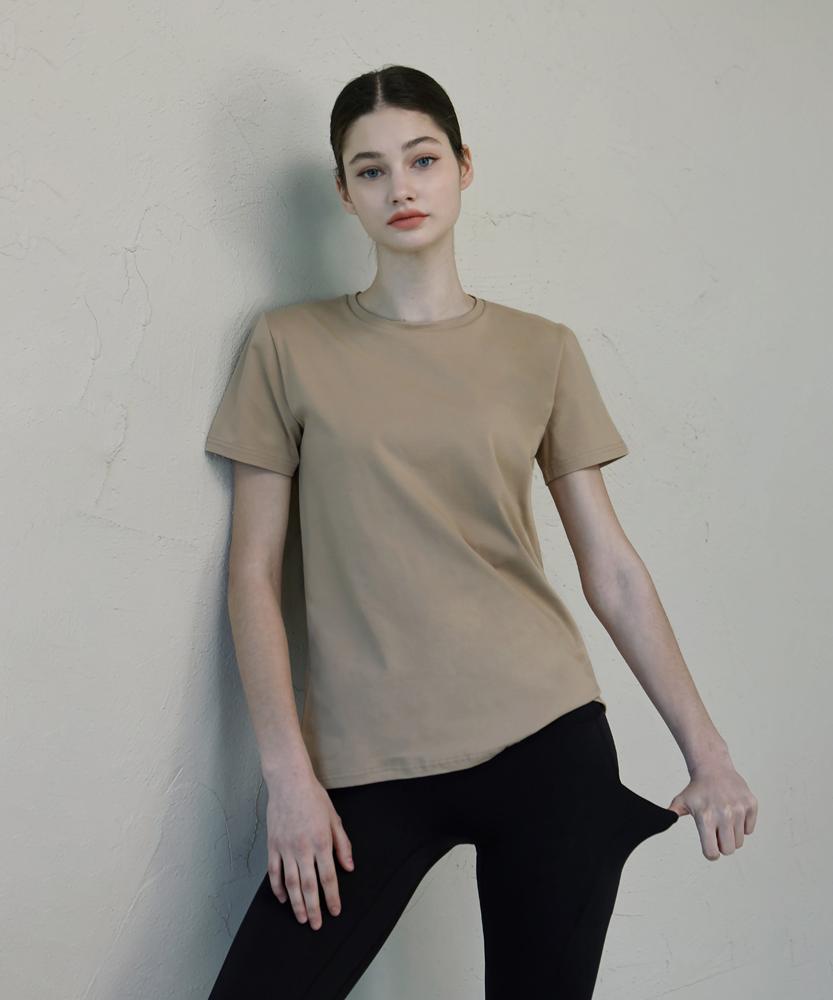 Debiweeo Whedon Daily Short Sleeve Devi-T0084-Beige
