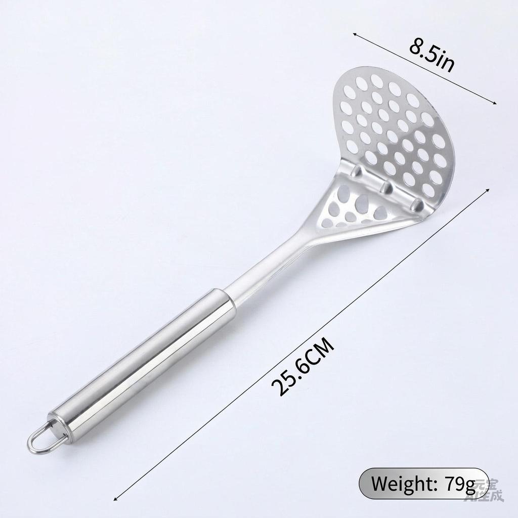 Premium Stainless Steel Potato Masher Double Grid Food Masher for Puree