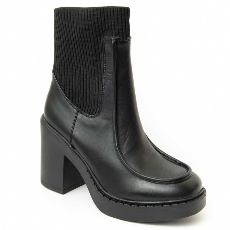 Botín De Tacón Para Mujer.  Montevita  Bottivita31  93991