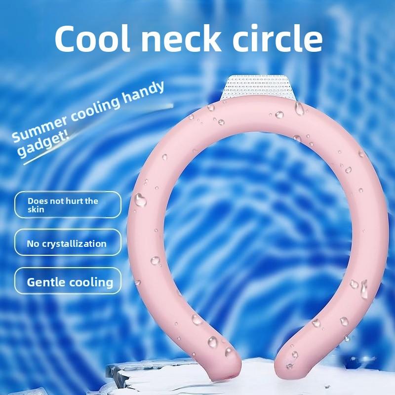 Portable Neck Cooler with PCM Technology – Reusable Gel Ice Scarf for Outdoor & Sports Heat Relief