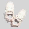 High-value cute thick-soled heightened spring new casual low-top board shoes