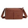 New Shoulder Small Square Bag Summer Light Nylon Bag Large Capacity Women's Messenger Bag
