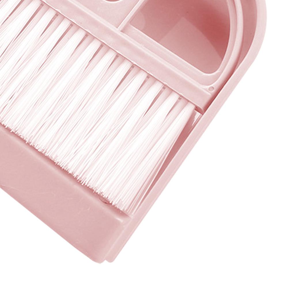 Handfeger und Kehrschaufel Set Effiziente Reinigung Kompakt Tragbar Besen Kehrschaufel Kombi für Schreibtisch