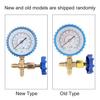 AC Refrigerant Manifold Gauge High Low Pressure Gauge Set for Air Conditioner R410A R22 R134A R404A
