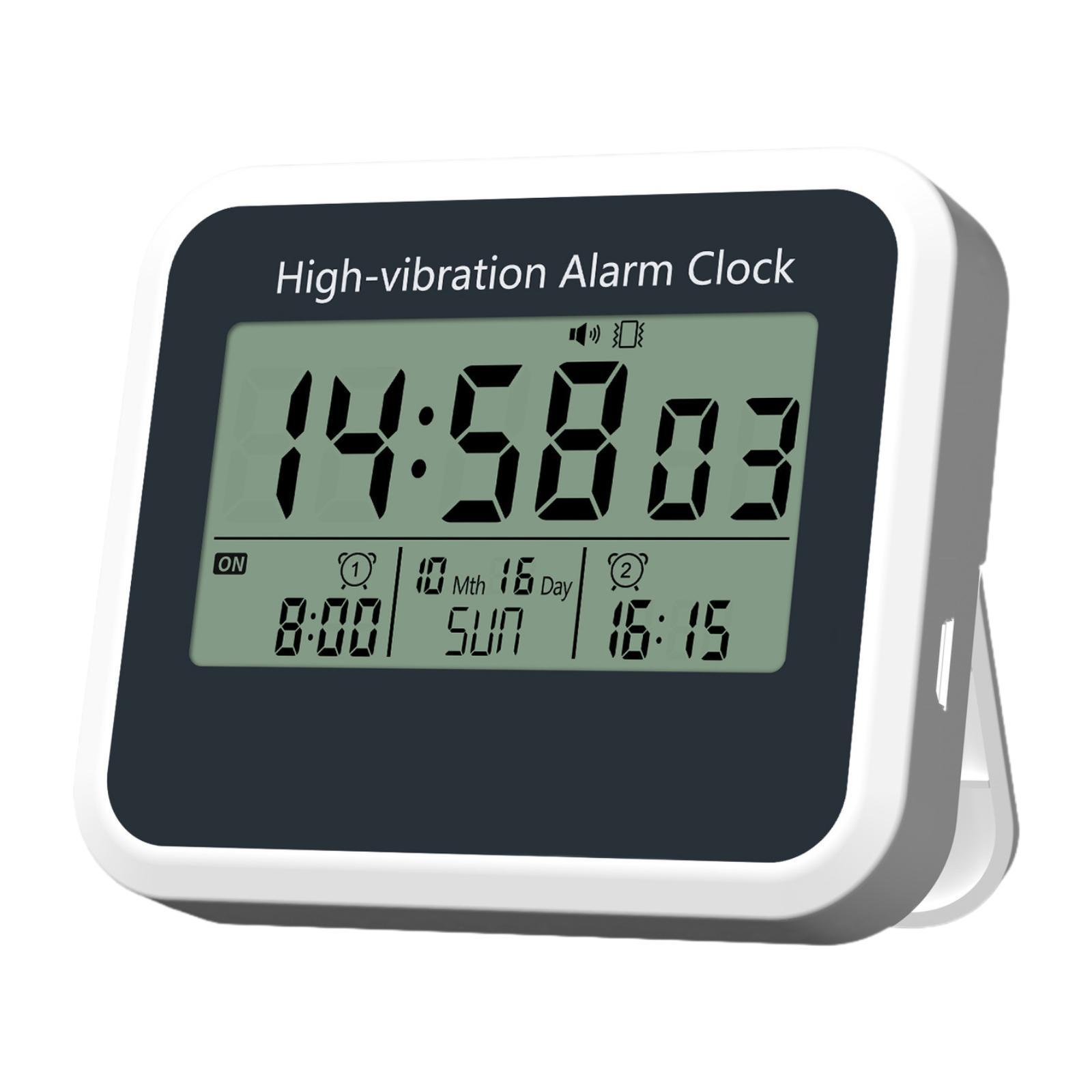 

Digital Alarm Clock Calendar Vibrating Alarm Clock for Kitchen Office Study