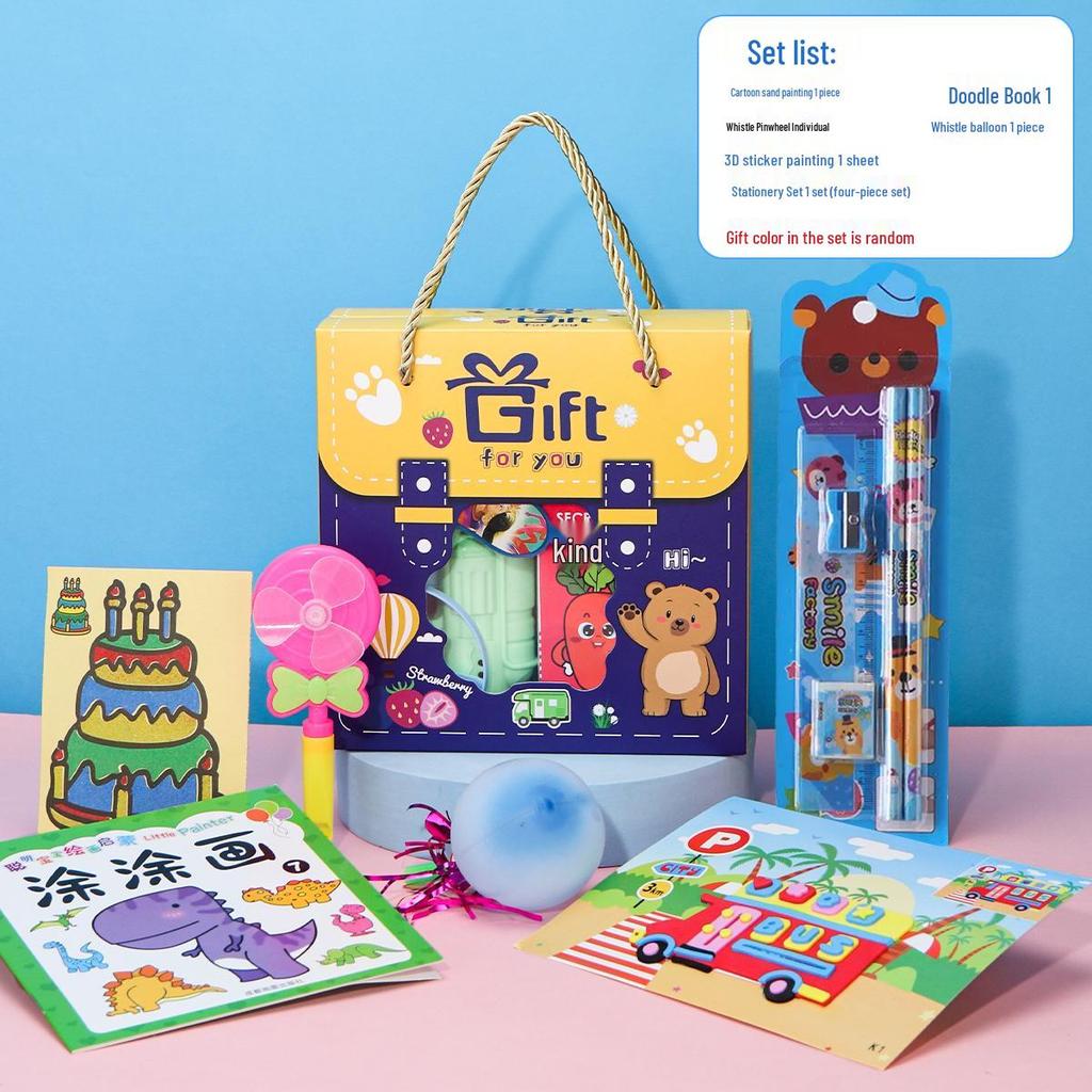 Back-to-School Gift Box: Ideal for Boys & Girls, Birthday Favors, Sharing Gifts, Rewards, Kindergarten & Primary School Students