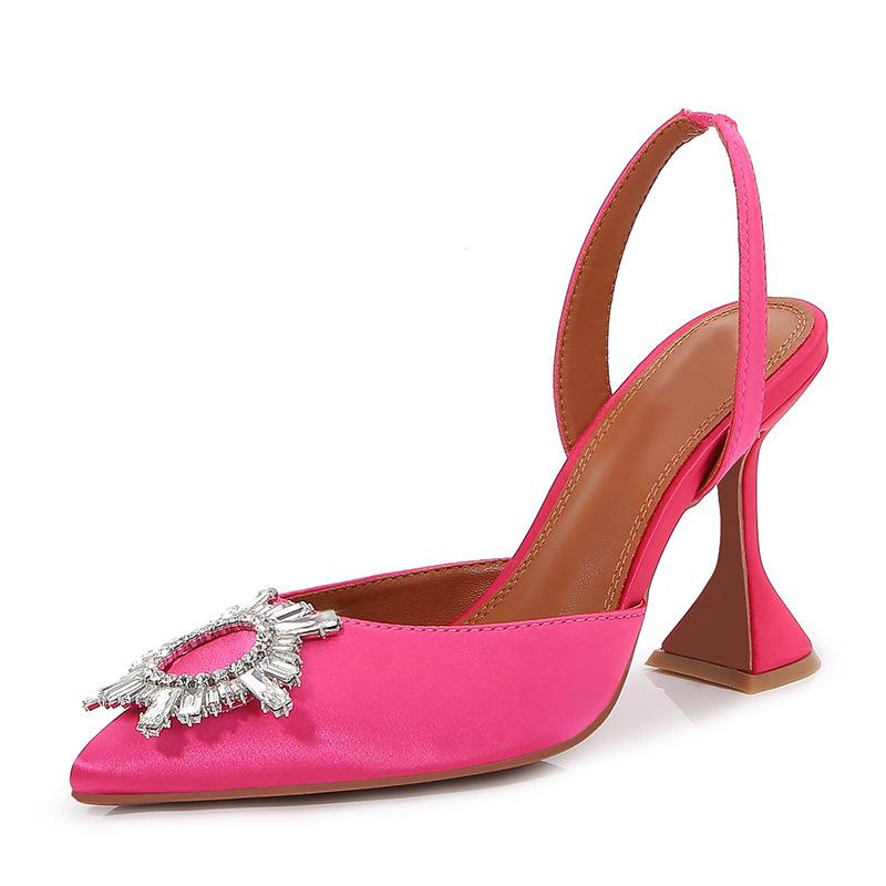 

Заводские бокалы для вина с прямыми волосами и остроносые сандалии — это горячие, сексуальные туфли-лодочки со стразами в виде подсолнухов, женские 43 розы красного