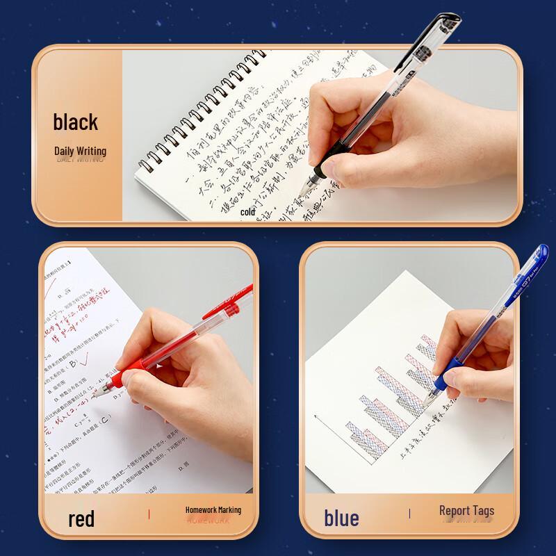 MG Speed Q70 0.5mm Bullet Tip Water-based Pen for Teachers, Students & Office Signature & Writing