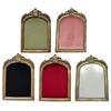 Vintage Inspired Earring Necklace Display Stand Flannel Lined Resin Frame Jewelry Organizers For Home Store Decoration
