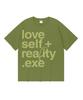 VENHIT Love Self Oversized Short Sleeve T-Shirt
