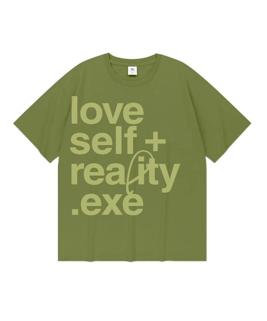 VENHIT Love Self Oversized Short Sleeve T-Shirt