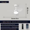 42/52-Inch Three-Blade Large Ceiling Fan Light for Bedroom, Dining, and Living Room
