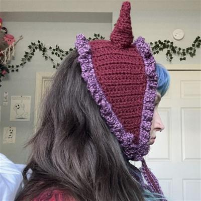 Bonnet pour enfant avec oreilles d'ours mignonnes crochetées à la main, protection chaude des oreilles, écharpe à lacets pour bébé