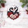 10 Inch Hanging Wind Spinner with 360 Degree Hook for Balcony Garden Decor Spring Summer Outdoor Decoration