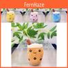 Whimsical Plush Fruit Milk Tea Cup Keychain Delightful Cartoon Plush Toy For Kids