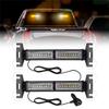 A16P-LED Emergency Strobe Light 18 Flashing For Car Warning Light Safety Windshield Lamp 12-30V For Car ATV UTV Trucks