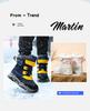 2024 Winter Unisex Kids' Snow Boots - Southern Potato Style, Ski-Ready, Cotton-Lined for Medium and Large Children