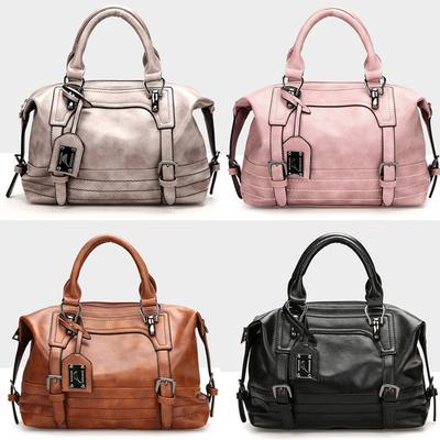 Moda Kadın PU Deri Tote Satchel Çanta Bayan Haberci Çanta Omuz Çantaları