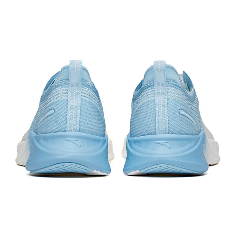 Anta Hydrogen Run III Cushioning Anti-Slip Wear-Resistant Breathability Low-Top Running Shoes Men's White Blue Sneakers 112235540S-7