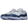 Air Jordan 11 Retro Low Navy Snakeskin 2019 Unisex Sneakers White Black-Navy CD6846-102