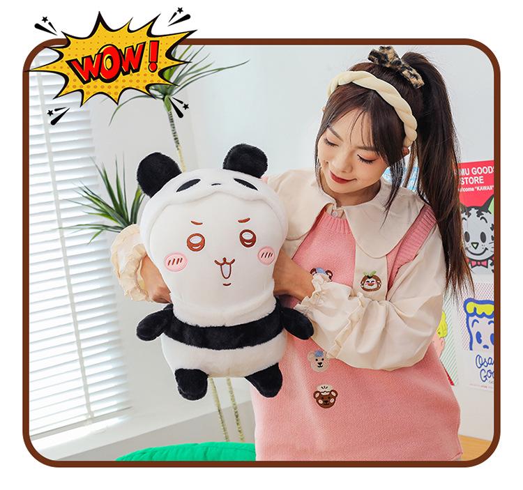 Panda Serie Usagi & Chiikawa Hachi Plüschtier Kissenpuppe