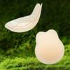 Women Rabbit Ears Breast Lift Sticky Nipple Covers Adhesive Strapless Backless Bra Reusable Ultra-Thin Silicone Pasties
