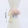 Cute No Punching Curtain Tieback Flower Shape Cartoon Window Curtain Buckles Curtain Rope Holders Kids Room