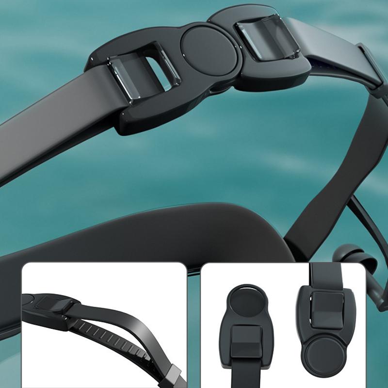 Popular Online Waterproof And Anti Fog Large Frame Professional Diving Goggles, Adult Swimming Goggles