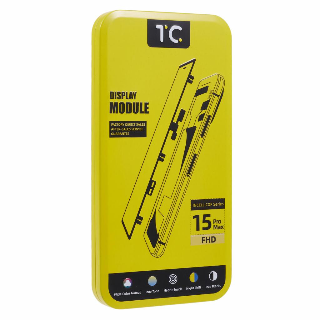 For iPhone 15 Pro Max Grade C LCD Screen and Digitizer Assembly Part (TC Incell Workmanship) (Without Logo)