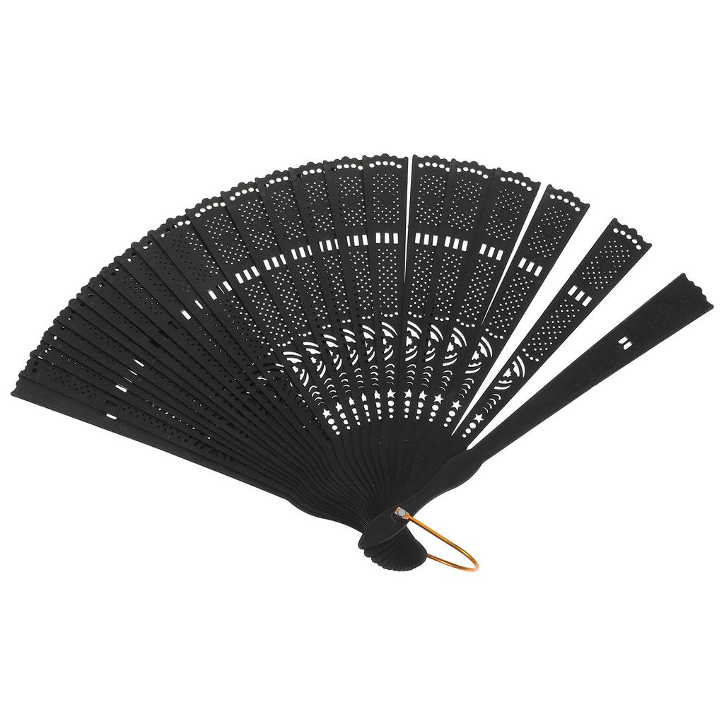 DIY Portable Foldable Hand Fan Frame Creative Fan Making Material for Crafts Chinese Style Decorations DIY Handheld Fans Frame