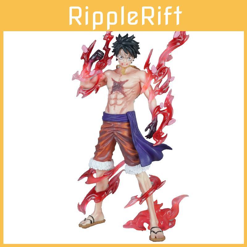 One Piece Anime Luffy Pvc Model Figurine Collectible With Base For Home Decor And Fans