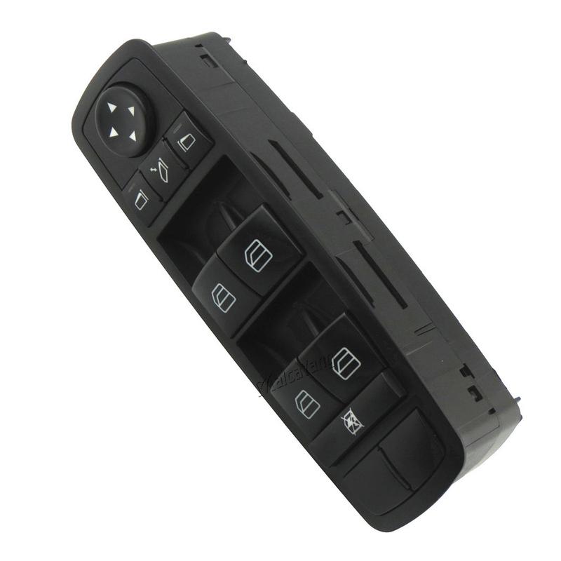 New Master Power Window Lifter Control Switch Button For BENZ W164 GL320 GL350 GL450 ML320 ML350 ML450 R320 R350 Car Accessories