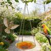 Bird Feeder Elegant Food Tray Decoration Hummingbird Food Feeder For Outdoor Garden Backyard Porch Park