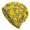 Yellow Classic Rubber Duck  Unisex Women Adult Beanies Caps Knitted Bonnet Hat Warm Fashion Autumn Winter Outdoor Skullies Hats
