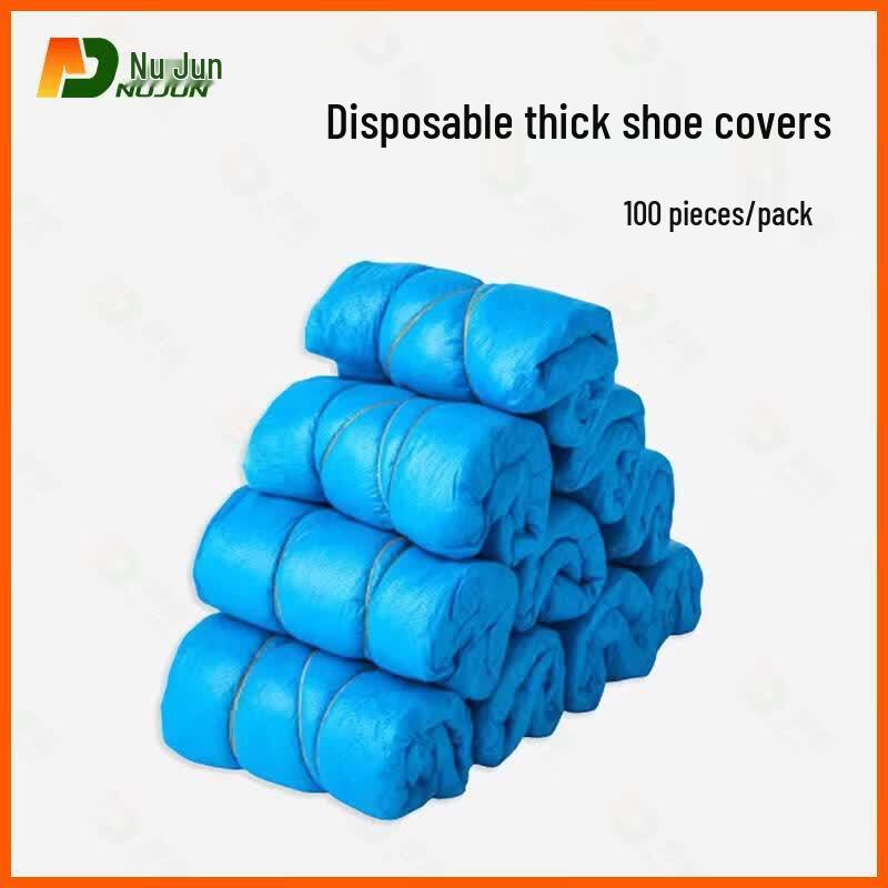 Nujun Disposable CPE Shoe Covers