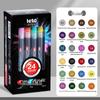 Glitter Acrylic Marker Pen for DIY Graffiti with Fluorescent Watercolor Effects