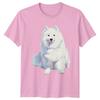 Samoyed Dog TShirt Pet Lover Gift For Him And Her