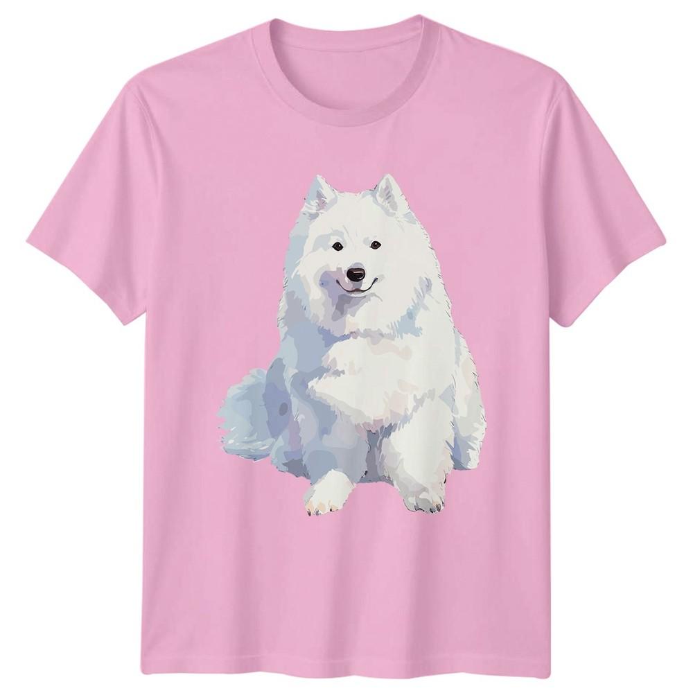 Samoyed Dog TShirt Pet Lover Gift For Him And Her