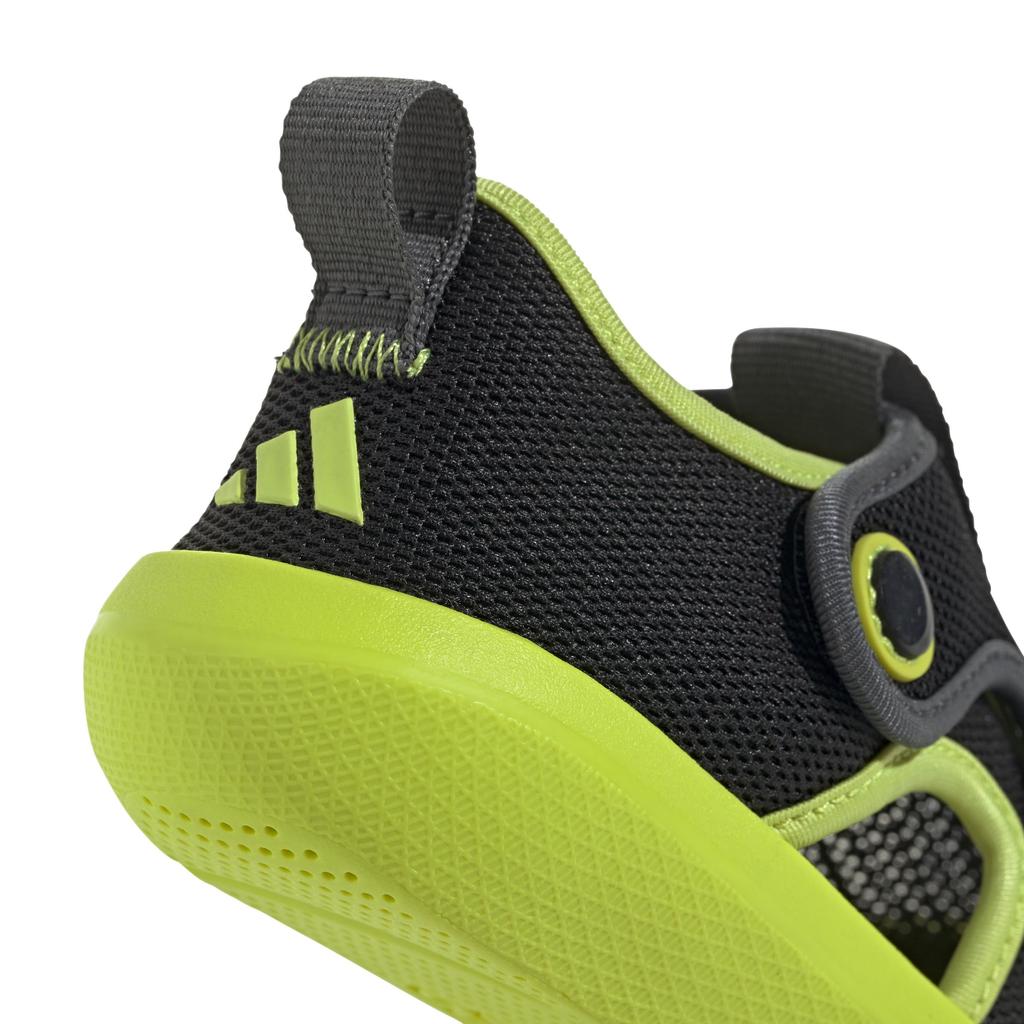 Adidas Sandały sportowe Altaventure Junior dla chłopców i rozmiary Core Six Rozmiar 3.0 Dziewczęce, 17-22cm, NQX00, Czarny/Solar Slime/Szary (JP5749), 21,0 cm