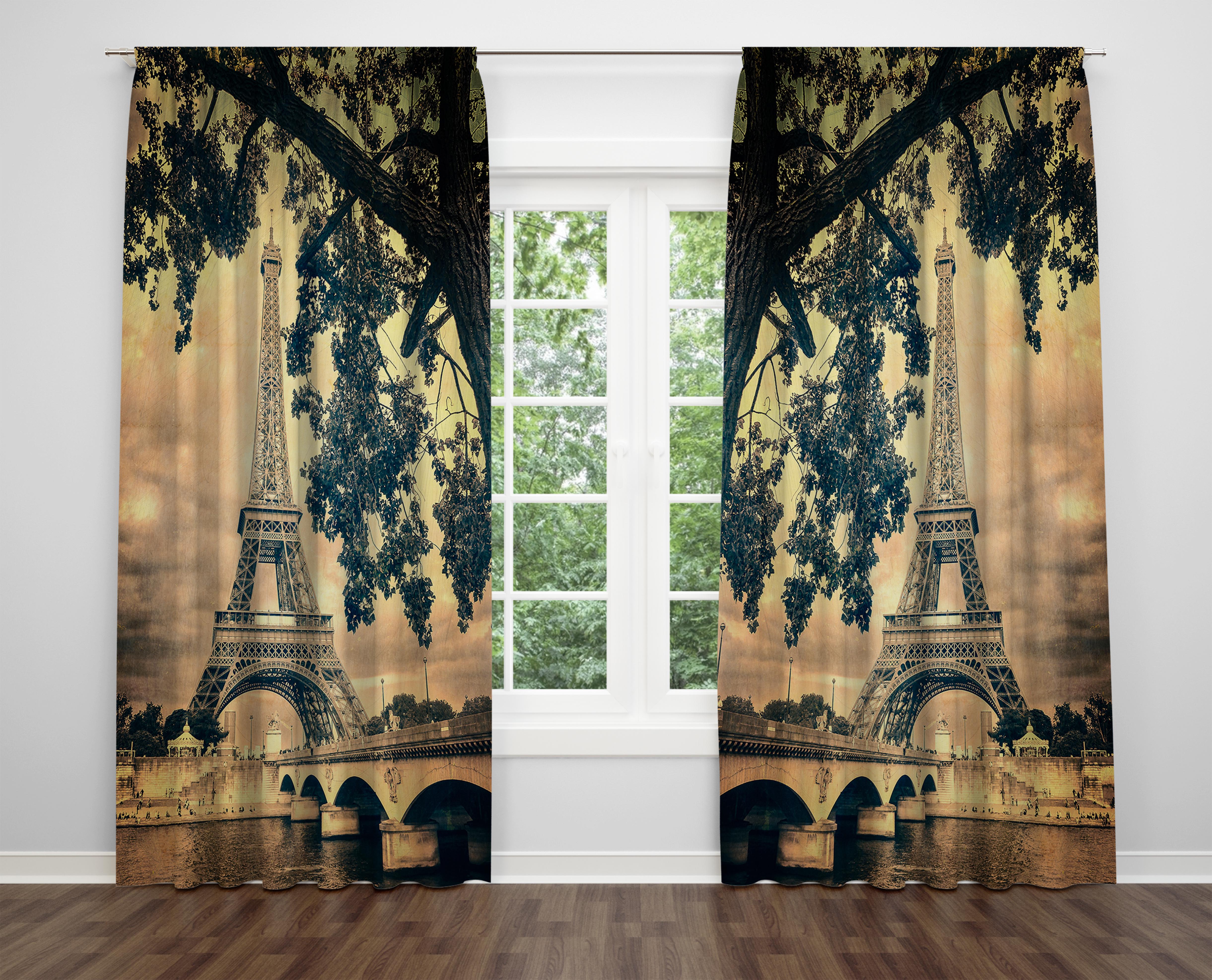 

Декоративний дизайн, високоякісна бавовняна тканина, ви можете вибрати одну або подвійну фіранку з крила 1 piece різнокольоровий